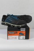 A pair of men's as new Timberland Pro Powertrain Sport Alloy Safety Toe, Size UK 14.