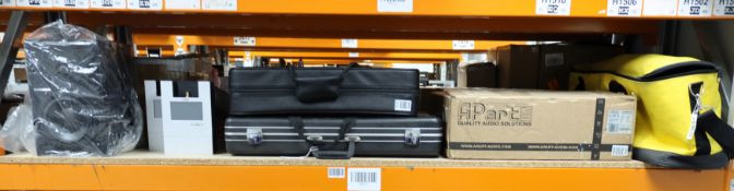 A quantity of assorted electronic items to include: A pre-owned Leica DD220 Smart Utility Locator (A