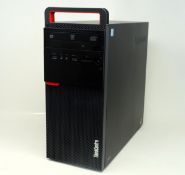 A pre-owned Lenovo ThinkCentre M700 PC with Intel Core i7-6700 3.40GHz CPU, 32GB RAM, 500GB HDD runn