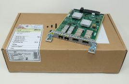 A Cisco ASR 900 2 Port 10GE SFP+/XFP I/F Module (P/N: A900-IMA2Z EAN: 882658538247) (Appears as new.