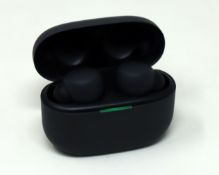 A pre-owned pair of Sony LinkBuds S True Wireless Noise Cancelling Earphones in Black (Grade B).