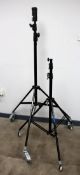 A pre-owned Manfrotto 007BSU 3-Section Stand and a pre-owned Broncolor 112AC Senior Light Stand (Bot