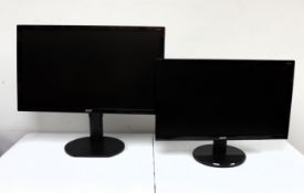 Two pre-owned Acer KA240H 24