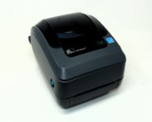 A pre-owned Zebra GX420t Serial/Parallel/USB Thermal Transfer Label Printer (P/N: GX42-102520-000) (