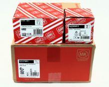 A quantitiy of boxed as new Honeywell MK parts to include: 50 x MK Logic Plus 13A DP 2 Gang Switched