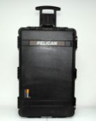 A pre-owned Peli 1650 Flight Case (Part foam lined).