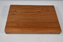 Five Borough Board chopping boards (40 x 27.5 x 2.5cm, as new but have some very minor dings & dents