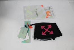 Eighty five as new Off White face masks.