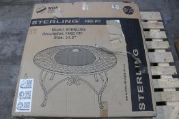 An MDA Designs Sterling Fire Pit - 31.5