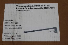 Part of a drive assembly X1200/1600 with a BB 55/46.30.032-SS2 Motor.