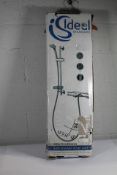 An Ideal Standards Alto Ecotherrm Bath Shower Mixer Pack, Box Damaged, Possibly Incomplete (Viewing