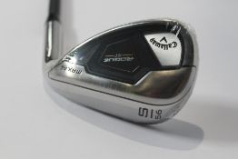 An as new Callaway Rogue ST OS Golf iron S/56 (RH).