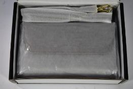 Seven women's Nuoku RFID Wallet Travel Double Zip Wristlet Purse Crossbody Clutch bags.