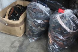 A large quantity of assorted pre-owned belts (Approximately 150).