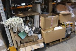 A quantity of household related items to include Ikea nappy bins, Brabantia clothes dryer and Annie