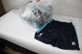 Thirty pairs of junior's as new Lincoln City football shorts.