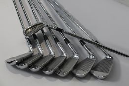 A set of pre-owned Titleist 735.cm Irons - 3-PW (RH).