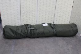 A Pre-owned Sonik AXS Bivvy 2-Man, item is unchecked and may be incomplete, viewing is advised.