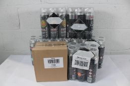 Various Simoniz auto spray paints: Zinc Primer, Black Under Guard, Back to Black Tyre & Trim, Acryli