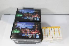 Sixteen Easy Home Electronic Clinical Thermometers (BT-A21CN) and four pre-owned Nicetai Smart LED L