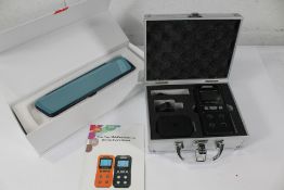 A Voice Type Multi-Function Gas Detector and a pre-owned Stream Media Rearview Mirror.