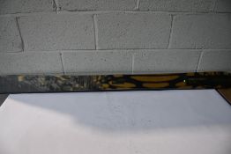 A pair of as new K2 Snow 99Ti F22 Skis, Size 184, 134-99-120, Titanal Y-Beam.