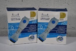 Fifty boxed as new Showlis Pro Electronic Head Lice Kits.
