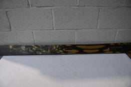 A pair of as new K2 Snow 99Ti F22 Skis, Size 184, 134-99-120, Titanal Y-Beam.