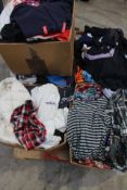 A large quantity of miscellaneous pre-owned clothing and related to include Adidas and Columbia (5 b