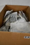 A quantity of packs of four decorative curtain tie backs beige/grey (Approximately 55 items).