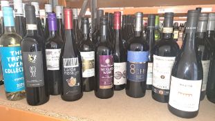 Twelve bottles of assorted wine to include Corbucci, The Tapas Wine Collection, Musita and Verso Sud