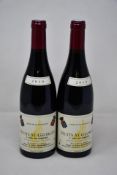 Two bottles of Henri et Gilles Remoriquet Nuits-Saint-Georges (2019) (750ml) (Over 18s only).