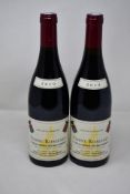 Two bottles of Vosne-Romanee Grand Vin De Bourgogne (2019) (750ml) (Over 18s only).