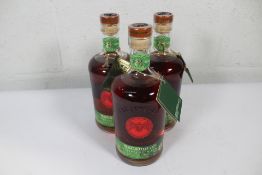 Three bottles of Bacardi Reserva Ocho Rum, Aged 8 Years, Bottled 2022 (3 x 750ml) (Over 18s only).