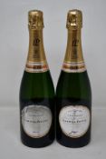 Two bottles of Laurent-Perrier La Cuvee Champagne (750ml) (Over 18s only).