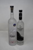 Tors Vodka (700ml) and Oginski Vodka (500ml) (Over 18s only).