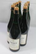Nine bottles of Sassy Small Batch Normandy Cidre 2018 (9 x 75) (Over 18s only).