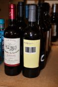 Twelve bottle of assorted wines to include McGuigan, Barossa ink, Ribera Del Duero and Nadia's Pure