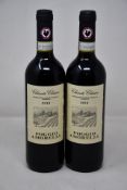 Two bottles of Poggio Amorelli Chianti Classico (2018) (750ml) (Over 18s only).