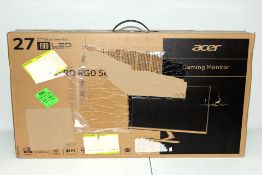 A boxed as new Acer Nitro RG270bmiix 27