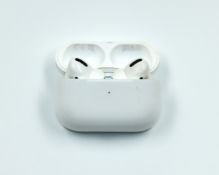 A pre-owned pair of Apple Airpods Pro (1st Gen/A2083+A2084) with charging case (A2190) (Grade B/C).