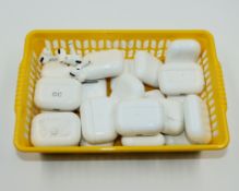 A quantity of Apple AirPods and charging cases (Various models and conditions. Untested, sold as see