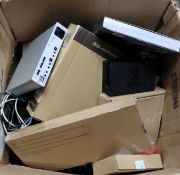 A quantity of assorted new and pre-owned electronic items and accessories (All items sold as seen. O