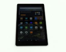 A pre-owned Amazon Fire HD 10 (7th Gen) 32GB Wi-Fi Tablet in Black.