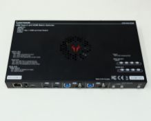 A boxed as new LightWare UCX-4x2-HC30 Universal Switcher with HDMI 2.0 and USB-C Connectivity (P/N: