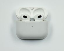 A pre-owned pair of Apple Airpods (3rd Gen/A2565+A2564 ) with MagSafe charging case (A2566) (Grade