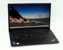 A boxed as new Lenovo ThinkPad E15 Gen 4 15.6” Laptop with Intel Core i5-1253U 1.30GHz CPU, 16GB RAM
