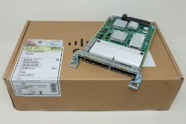 A Cisco ASR 900 Series 8-Port 1GE SFP and 1-Port 10GE SFP+ Module (P/N: 30PA900-IMA8S1Z EAN: 8826585
