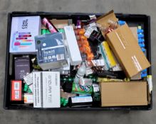 A quantity of assorted as new vaping and smoking items and accessories (Over 18's only) (All items s