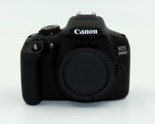 A pre-owned Canon EOS 2000D DSLR Camera Body (Grade B. Body only, no battery or other items included